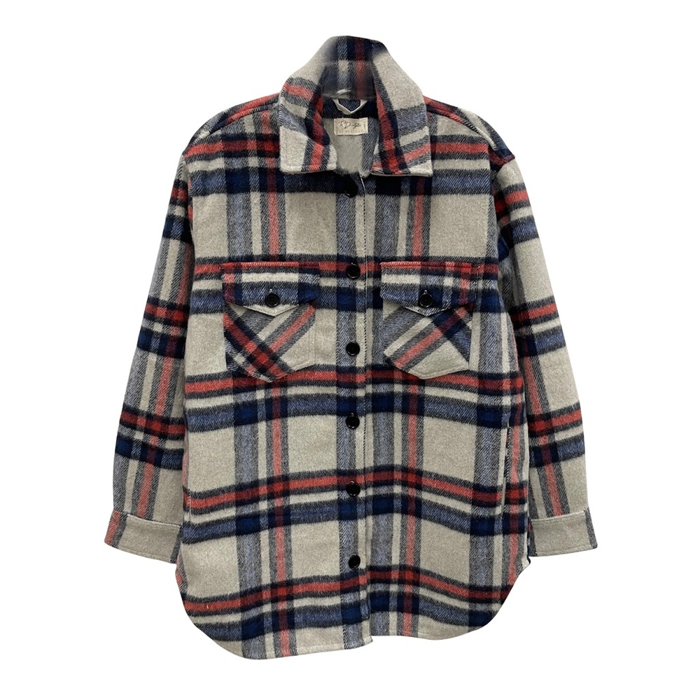 NWT RD STYLE Plaid Button-Up Shirt